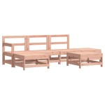 vidaXL Set mobilier relaxare grădină, 6 piese, lemn masiv Douglas