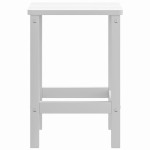 vidaXL Masă Adirondack de grădină, alb, 38x38x46 cm, HDPE vidaXL Masă Adirondack de grădină, alb, 38x38x46 cm, HDPE