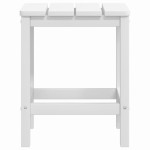 vidaXL Masă Adirondack de grădină, alb, 38x38x46 cm, HDPE vidaXL Masă Adirondack de grădină, alb, 38x38x46 cm, HDPE