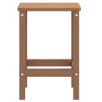 vidaXL Masă Adirondack de grădină, maro, 38x38x46 cm, HDPE vidaXL Masă Adirondack de grădină, maro, 38x38x46 cm, HDPE