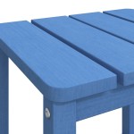 vidaXL Masă Adirondack de grădină ,albastru aqua, 38x38x46 cm, HDPE vidaXL Masă Adirondack de grădină ,albastru aqua, 38x38x46 cm, HDPE