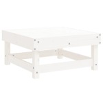 vidaXL Set mobilier de grădină, 6 piese, alb, lemn masiv pin vidaXL Set mobilier de grădină, 6 piese, alb, lemn masiv pin