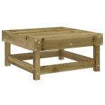 vidaXL Set mobilier relaxare de grădină, 6 piese, lemn de pin tratat