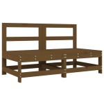 vidaXL Set mobilier grădină, 6 piese, maro miere, lemn masiv de pin vidaXL Set mobilier grădină, 6 piese, maro miere, lemn masiv de pin