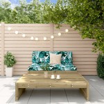 vidaXL Set mobilier relaxare de grădină, 2 piese, lemn de pin tratat vidaXL Set mobilier relaxare de grădină, 2 piese, lemn de pin tratat