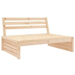 vidaXL Set mobilier relaxare de grădină, 4 piese, lemn masiv de pin