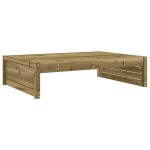 vidaXL Set mobilier relaxare pentru grădină 5 piese lemn de pin tratat