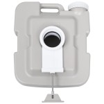 vidaXL Set portabil cu toaletă și rezervor de apă pentru camping vidaXL Set portabil cu toaletă și rezervor de apă pentru camping
