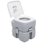 vidaXL Set portabil cu toaletă și rezervor de apă pentru camping