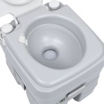 vidaXL Set portabil cu toaletă și rezervor de apă pentru camping