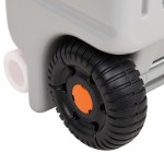 vidaXL Set portabil cu lavoar și rezervor de apă pentru camping