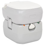 vidaXL Set portabil cu toaletă și lavoar pentru camping