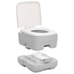 vidaXL Set portabil cu toaletă și lavoar pentru camping vidaXL Set portabil cu toaletă și lavoar pentru camping