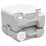 vidaXL Set portabil cu toaletă și lavoar pentru camping vidaXL Set portabil cu toaletă și lavoar pentru camping