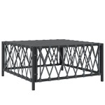 vidaXL Set mobilier de grădină, 5 piese, cu perne, antracit, oțel vidaXL Set mobilier de grădină, 5 piese, cu perne, antracit, oțel