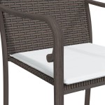 vidaXL Set mobilier de grădină cu perne, 7 piese, poliratan și oțel vidaXL Set mobilier de grădină cu perne, 7 piese, poliratan și oțel