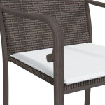 vidaXL Set mobilier de grădină cu perne, 7 piese, poliratan și oțel vidaXL Set mobilier de grădină cu perne, 7 piese, poliratan și oțel