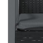 vidaXL Set mobilier de grădină cu perne, 7 piese, poliratan și oțel vidaXL Set mobilier de grădină cu perne, 7 piese, poliratan și oțel