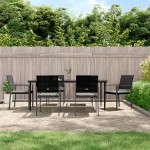 vidaXL Set mobilier de grădină cu perne, 7 piese, poliratan și oțel vidaXL Set mobilier de grădină cu perne, 7 piese, poliratan și oțel