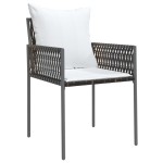 vidaXL Set mobilier de grădină cu perne, 7 piese, poliratan și oțel vidaXL Set mobilier de grădină cu perne, 7 piese, poliratan și oțel