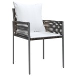 vidaXL Set mobilier de grădină cu perne, 7 piese, poliratan și oțel vidaXL Set mobilier de grădină cu perne, 7 piese, poliratan și oțel