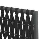 vidaXL Scaune de grădină cu perne 4 buc. negru 54x61x83 cm poliratan vidaXL Scaune de grădină cu perne 4 buc. negru 54x61x83 cm poliratan
