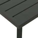 vidaXL Set mobilier de grădină, antracit, 2 piese, oțel vidaXL Set mobilier de grădină, antracit, 2 piese, oțel