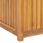 vidaXL Cutie de grădină, 175x50x55 cm, lemn masiv de tec vidaXL Cutie de grădină, 175x50x55 cm, lemn masiv de tec