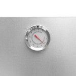 vidaXL Afumătoare grătar cu masă, oțel galvanizat vidaXL Afumătoare grătar cu masă, oțel galvanizat