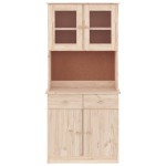 vidaXL Dulap înalt ALTA, 77x35x73 cm, lemn masiv de pin vidaXL Dulap înalt ALTA, 77x35x73 cm, lemn masiv de pin