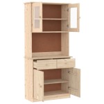 vidaXL Dulap înalt ALTA, 77x35x73 cm, lemn masiv de pin vidaXL Dulap înalt ALTA, 77x35x73 cm, lemn masiv de pin