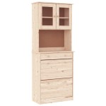 vidaXL Dulap înalt ALTA, 77x35x188 cm, lemn masiv de pin vidaXL Dulap înalt ALTA, 77x35x188 cm, lemn masiv de pin