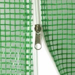 vidaXL Seră cu cadru din oțel, verde, 48 m², 16x3x2 m vidaXL Seră cu cadru din oțel, verde, 48 m², 16x3x2 m