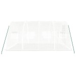 vidaXL Seră cu cadru din oțel, alb, 12 m², 4x3x2 m vidaXL Seră cu cadru din oțel, alb, 12 m², 4x3x2 m