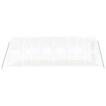 vidaXL Seră cu cadru din oțel, alb, 18 m², 6x3x2 m vidaXL Seră cu cadru din oțel, alb, 18 m², 6x3x2 m