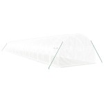 vidaXL Seră cu cadru din oțel, alb, 60 m², 20x3x2 m vidaXL Seră cu cadru din oțel, alb, 60 m², 20x3x2 m
