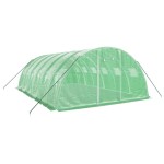 vidaXL Seră cu cadru din oțel, verde, 24 m², 6x4x2 m vidaXL Seră cu cadru din oțel, verde, 24 m², 6x4x2 m