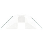 vidaXL Seră cu cadru din oțel, alb, 32 m², 8x4x2 m vidaXL Seră cu cadru din oțel, alb, 32 m², 8x4x2 m
