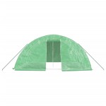 vidaXL Seră cu cadru din oțel, verde, 20 m², 5x4x2,3 m vidaXL Seră cu cadru din oțel, verde, 20 m², 5x4x2,3 m