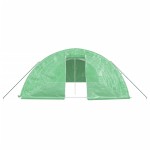vidaXL Seră cu cadru din oțel, verde, 40 m², 8x5x2,3 m vidaXL Seră cu cadru din oțel, verde, 40 m², 8x5x2,3 m