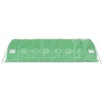 vidaXL Seră cu cadru din oțel, verde, 40 m², 8x5x2,3 m vidaXL Seră cu cadru din oțel, verde, 40 m², 8x5x2,3 m