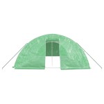 vidaXL Seră cu cadru din oțel, verde, 50 m², 10x5x2,3 m vidaXL Seră cu cadru din oțel, verde, 50 m², 10x5x2,3 m