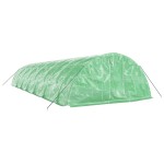 vidaXL Seră cu cadru din oțel, verde, 70 m², 14x5x2,3 m vidaXL Seră cu cadru din oțel, verde, 70 m², 14x5x2,3 m