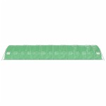 vidaXL Seră cu cadru din oțel, verde, 70 m², 14x5x2,3 m vidaXL Seră cu cadru din oțel, verde, 70 m², 14x5x2,3 m