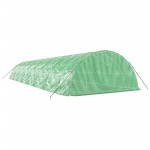 vidaXL Seră cu cadru din oțel, verde, 80 m², 16x5x2,3 m vidaXL Seră cu cadru din oțel, verde, 80 m², 16x5x2,3 m