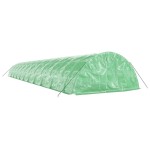 vidaXL Seră cu cadru din oțel, verde, 110 m², 22x5x2,3 m vidaXL Seră cu cadru din oțel, verde, 110 m², 22x5x2,3 m
