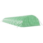 vidaXL Seră cu cadru din oțel, verde, 110 m², 22x5x2,3 m vidaXL Seră cu cadru din oțel, verde, 110 m², 22x5x2,3 m