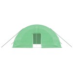 vidaXL Seră cu cadru din oțel, verde, 24 m², 6x4x2,85 m vidaXL Seră cu cadru din oțel, verde, 24 m², 6x4x2,85 m