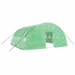 vidaXL Seră cu cadru din oțel, verde, 36 m², 6x6x2,85 m vidaXL Seră cu cadru din oțel, verde, 36 m², 6x6x2,85 m