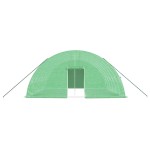 vidaXL Seră cu cadru din oțel, verde, 36 m², 6x6x2,85 m vidaXL Seră cu cadru din oțel, verde, 36 m², 6x6x2,85 m